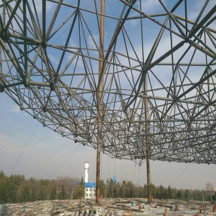 榆树球形网架钢结构施工方案